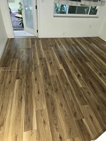 a view of wooden floor