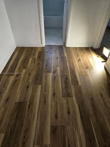 a view of wooden floor