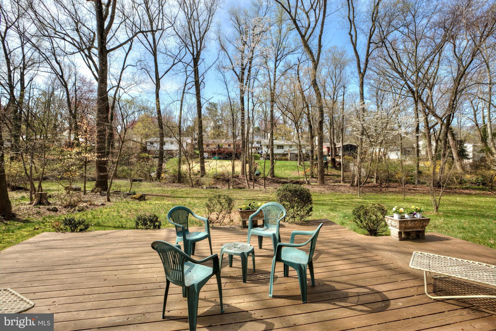 3916 Rickover Road Silver Spring, MD 20902 - Photo 20 of 23 a view of a lake with a table and chairs