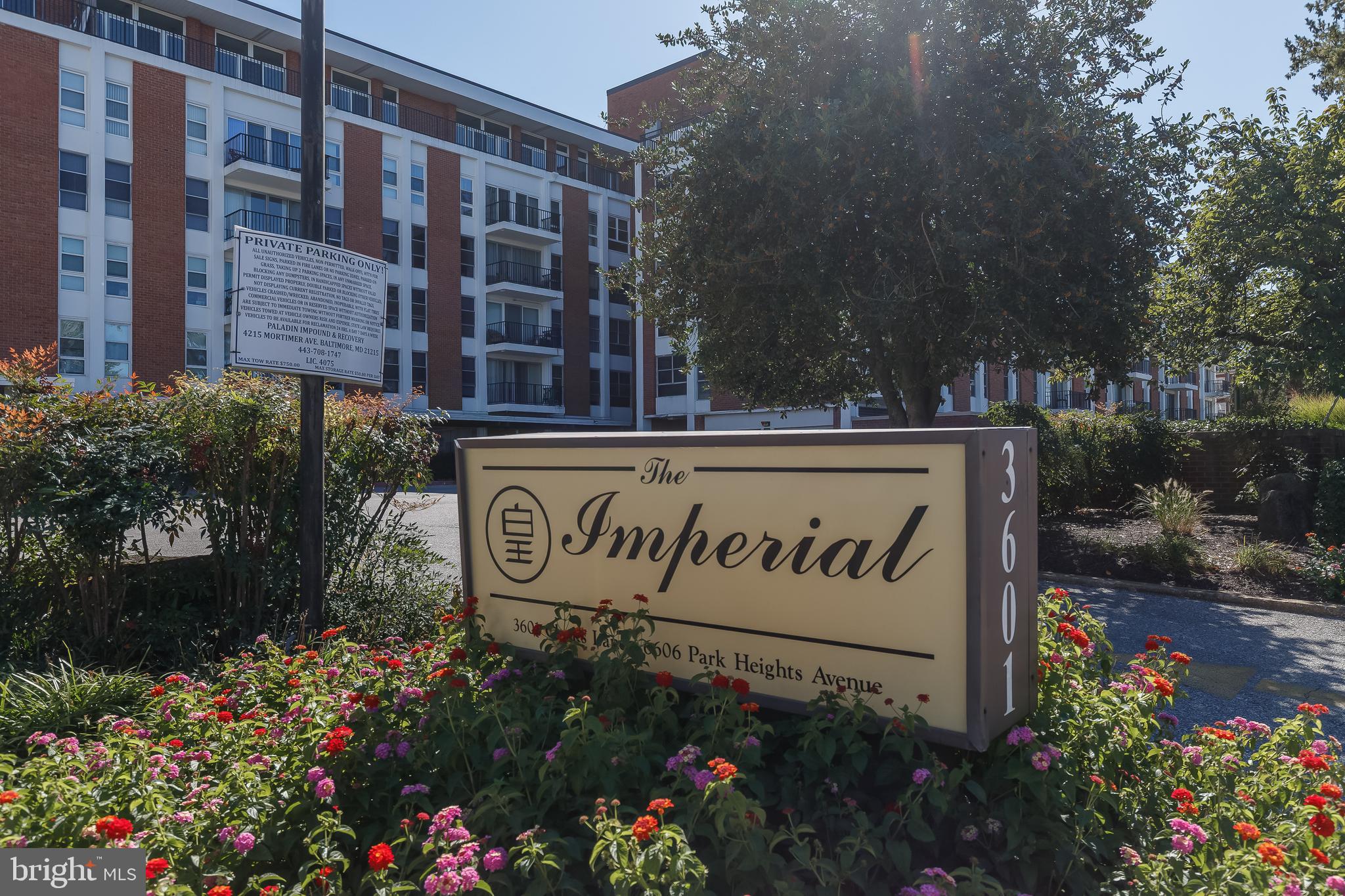 6606 Park Heights Avenue, Unit 111 Baltimore, MD 21215 - Photo 20 of 32 a sign on the side of a building