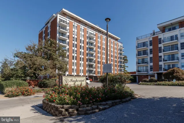 a front view of a building