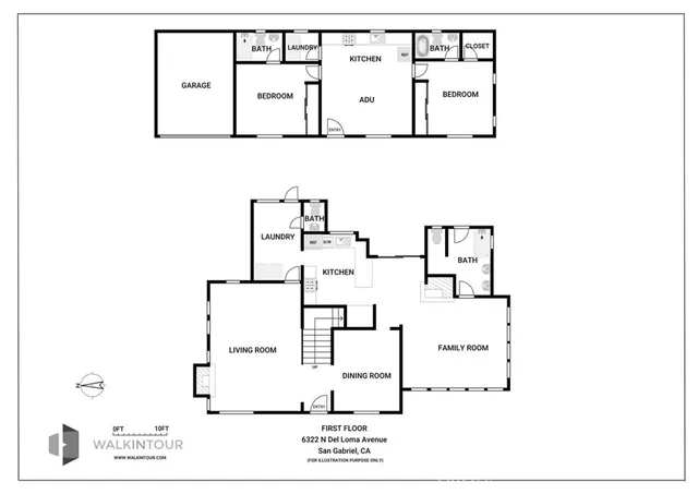 a picture of a floor plan