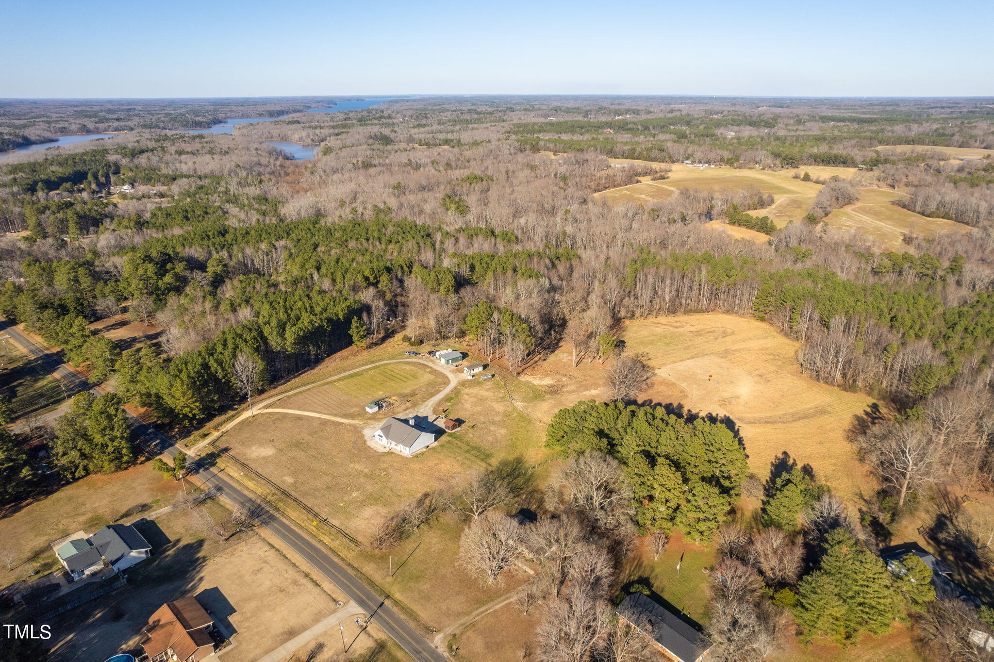 1428 Spring Valley Lake Road Henderson, NC 27537 - Photo 16 of 92 Aerial View