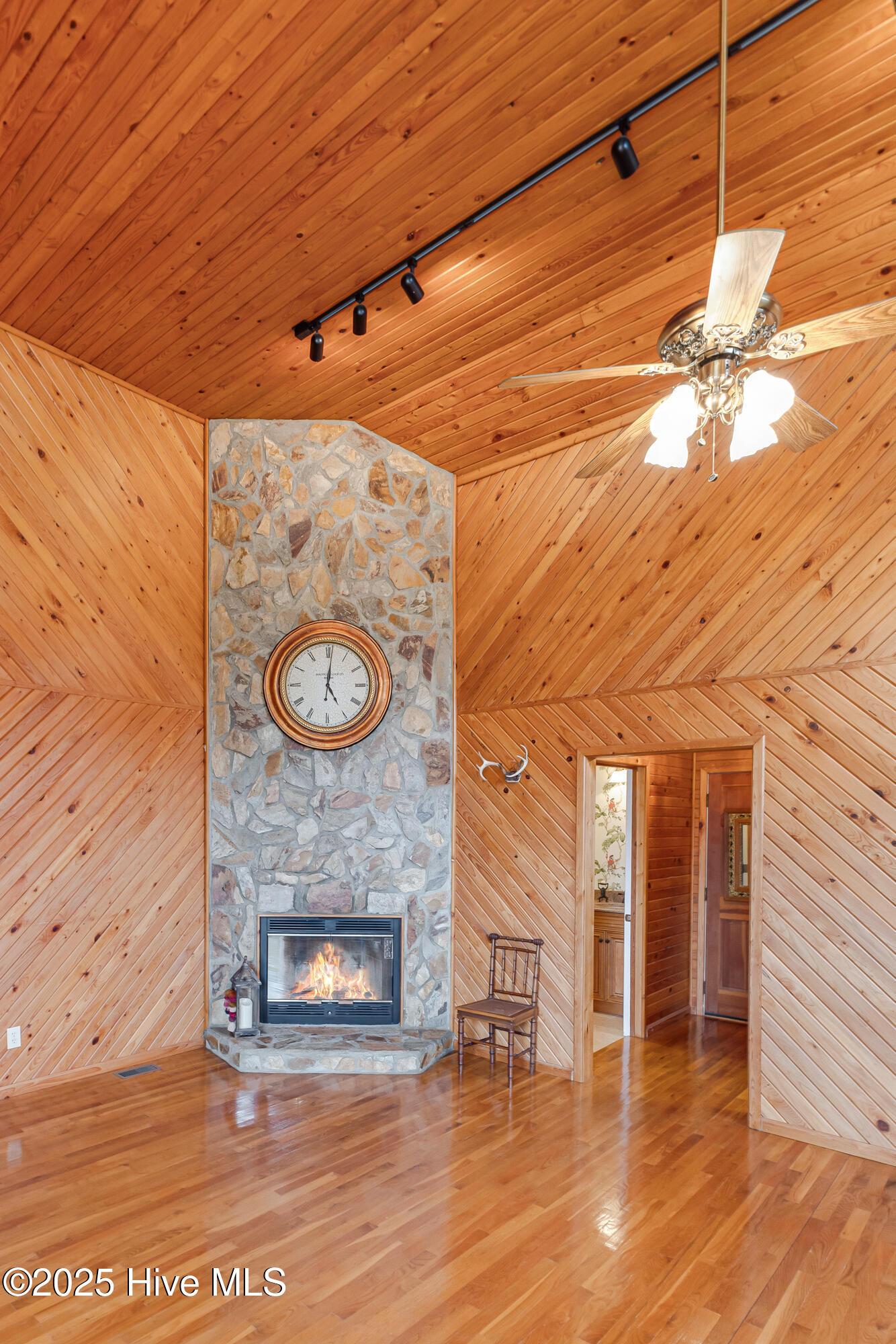 86 Varnamtown Road Southwest Supply, NC 28462 - Photo 21 of 49 Great Room Stone Fireplace