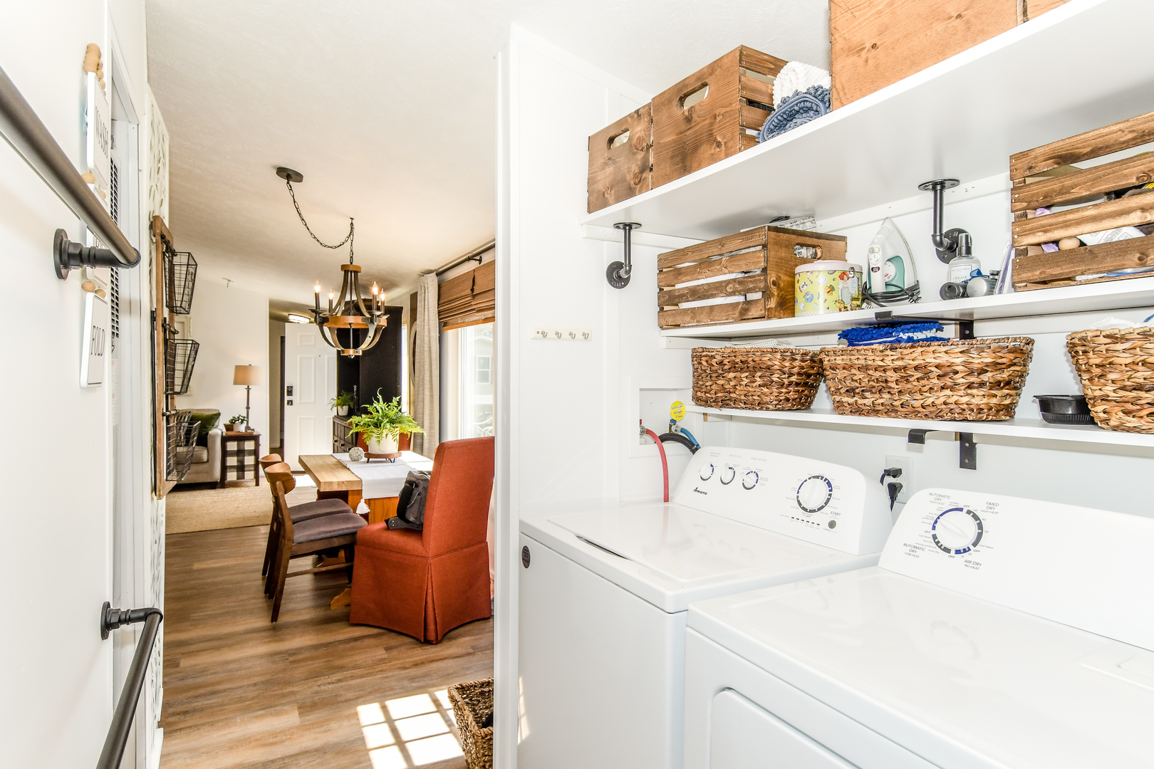 58 Oak Street Minooka, IL 60447 - Photo 22 of 28 a view of a kitchen with furniture and a window