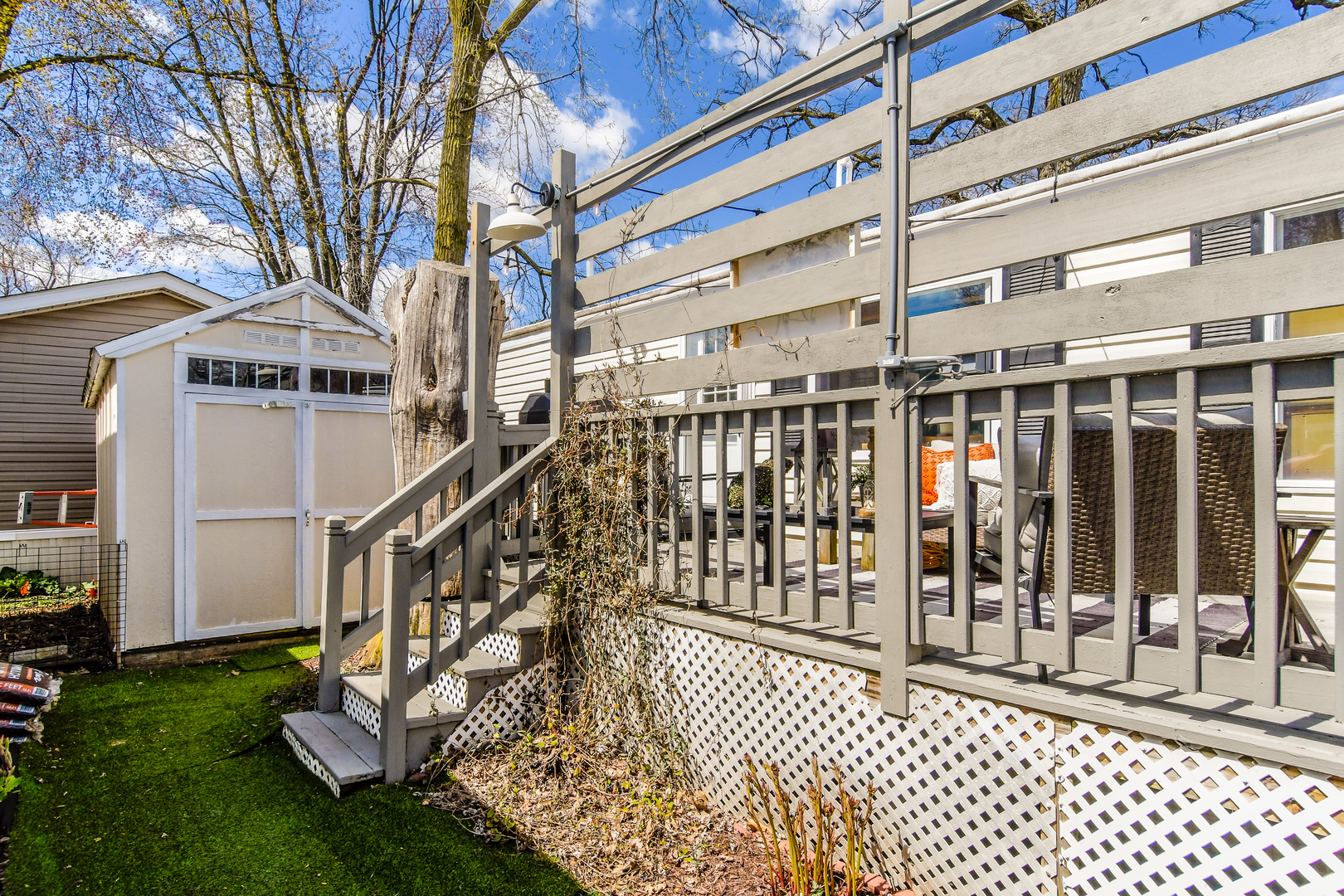 58 Oak Street Minooka, IL 60447 - Photo 26 of 28 a view of a building with a bench