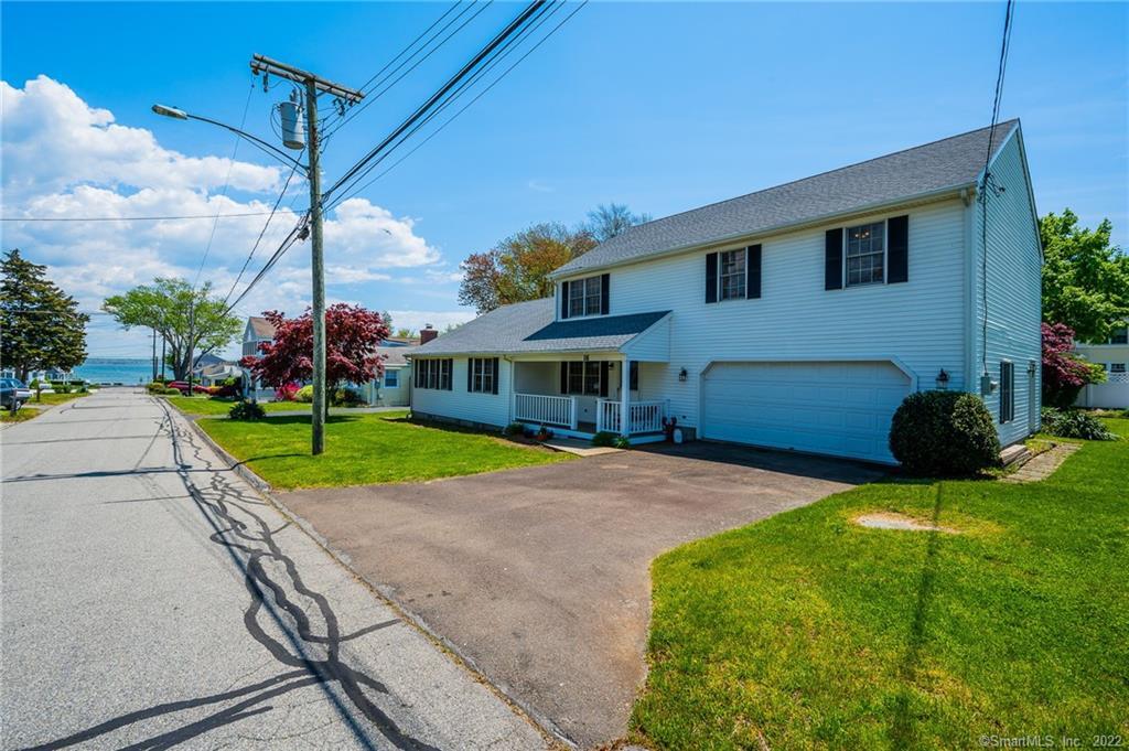 a view of a house with a swimming pool