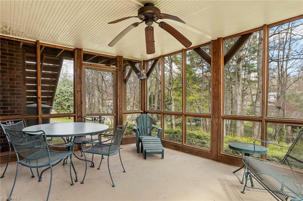 1393 Turkey Hill Road Winston-Salem, NC 27106 - Photo 23 of 36 Screened porch
