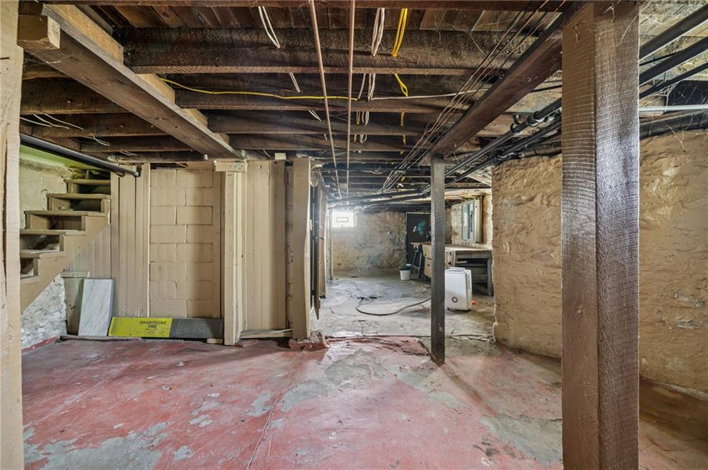 147 Hamilton Avenue Vandergrift, PA 15690 - Photo 30 of 32 a view of under construction room and wooden roof