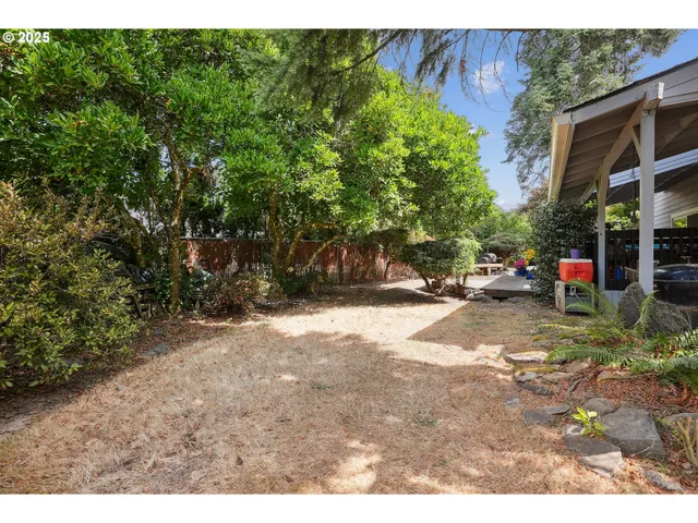 a view of outdoor space and yard