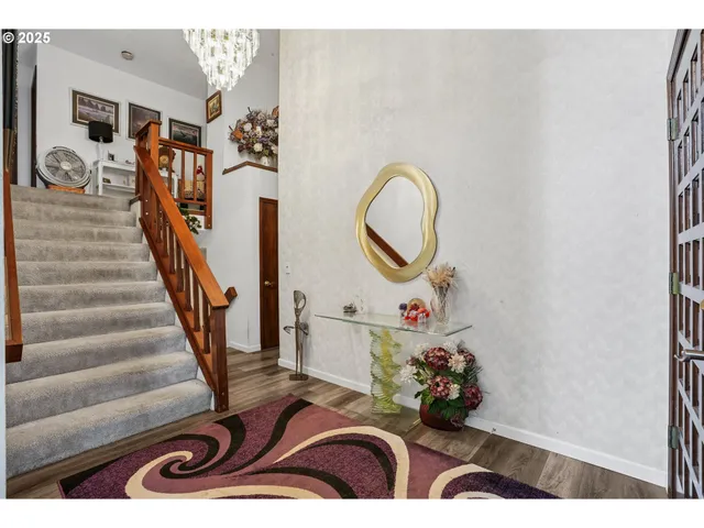 a view of entryway and hall