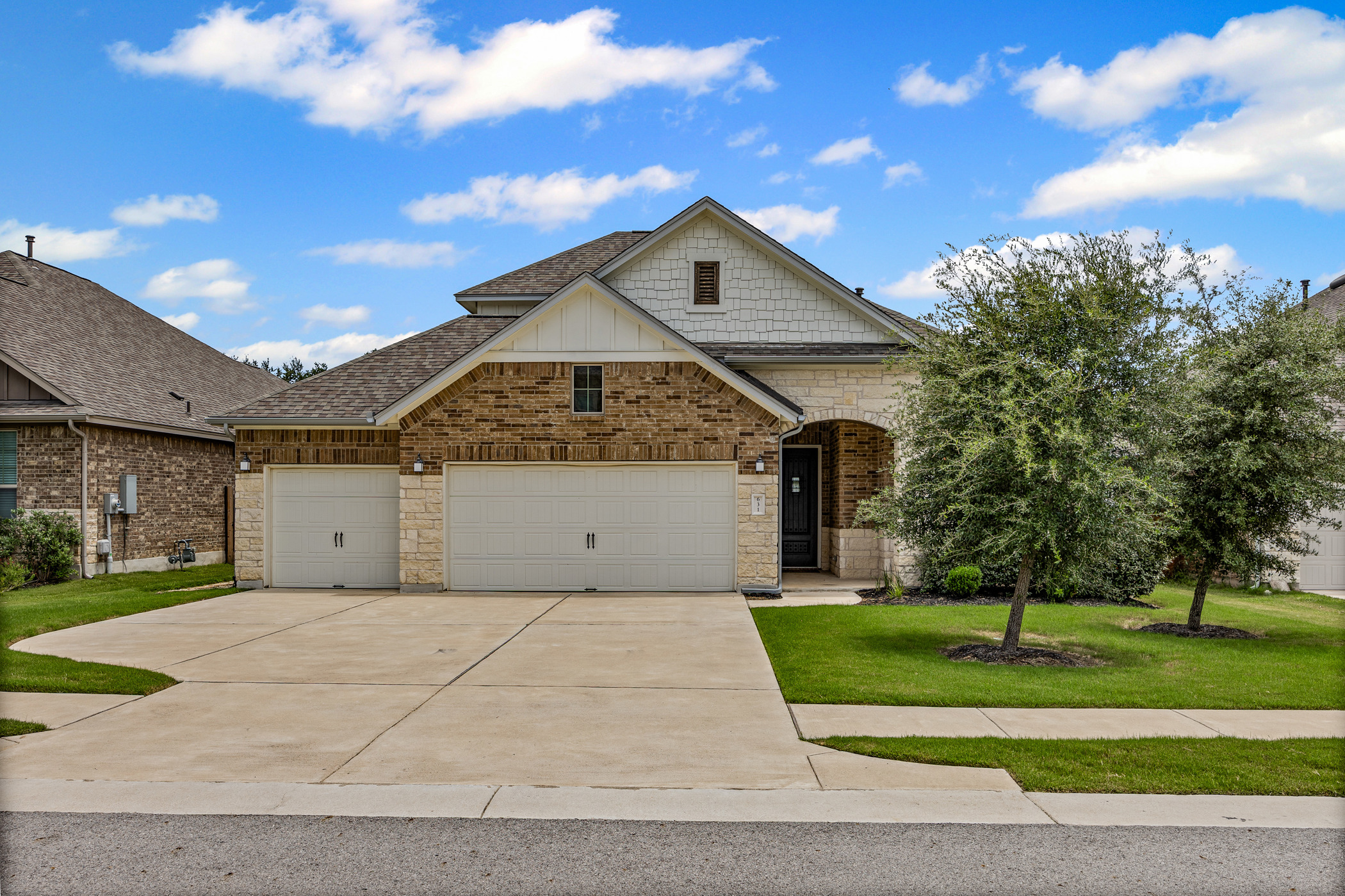 631 Turquoise Drive Dripping Springs, TX 78620 - Photo 1 of 23 This beautifully maintained residence sits within a gated master-planned community. Three car garage for all your parking and storage needs!