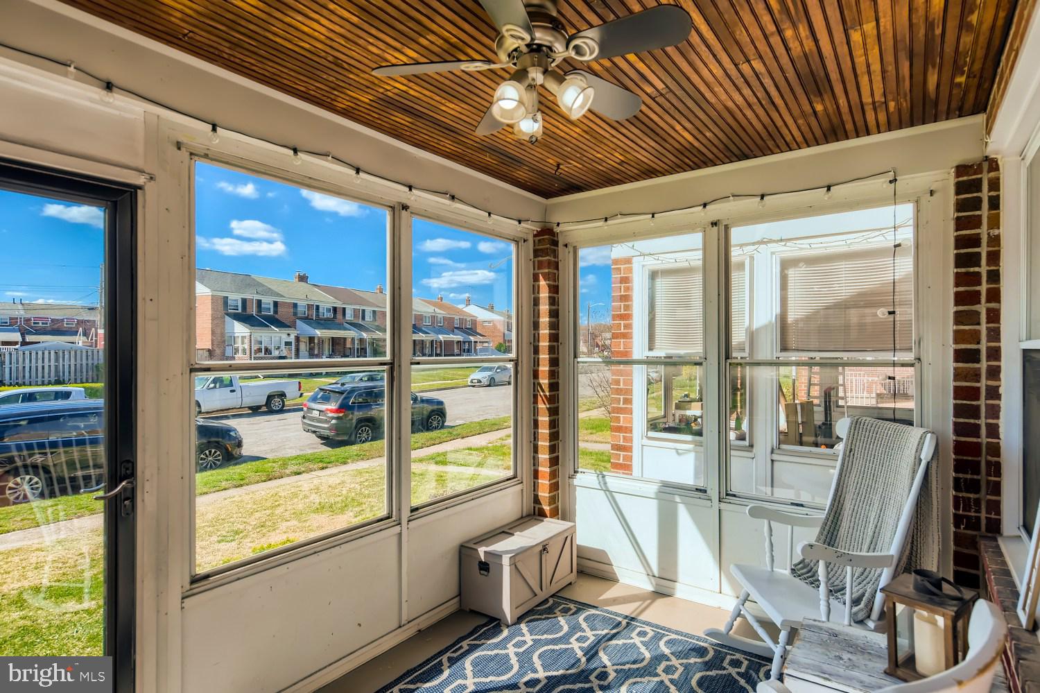 7819 Lockwood Road Dundalk, MD 21222 - Photo 5 of 34 Sunroom/front porch