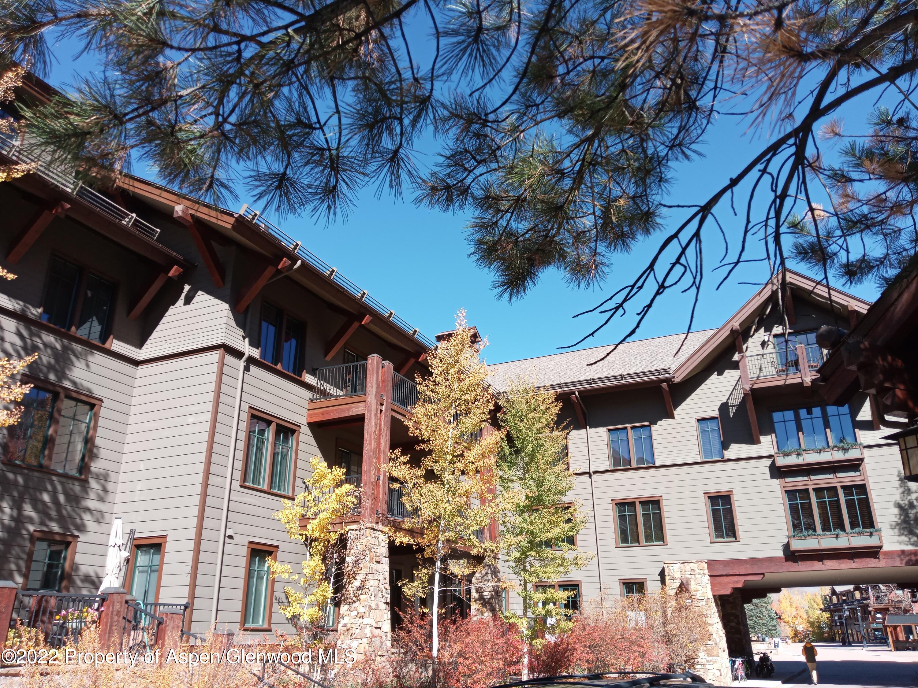 75 Prospector Road, Unit 8204 WINTER INTEREST #5 Aspen, CO 81611 - Photo 28 of 41 a view of a building with a tree
