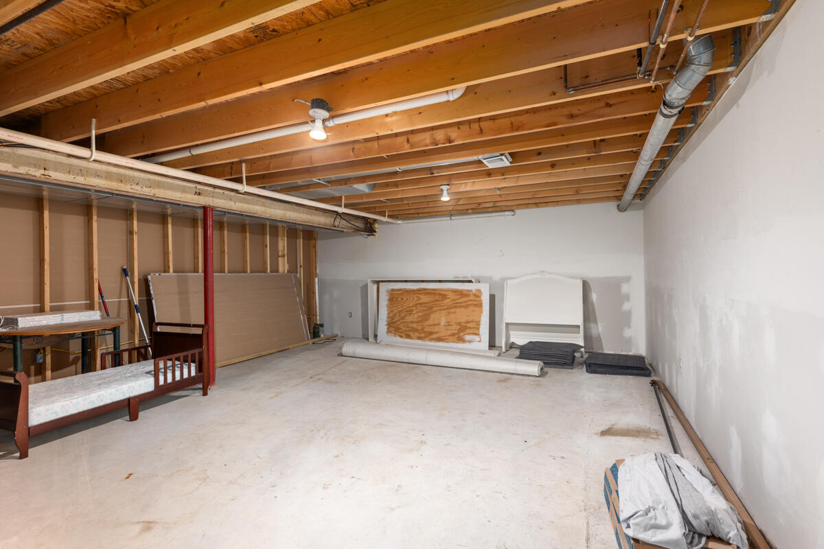 555 South Maple Island Road Muskegon, MI 49442 - Photo 13 of 22 Unfinished Basement Area
