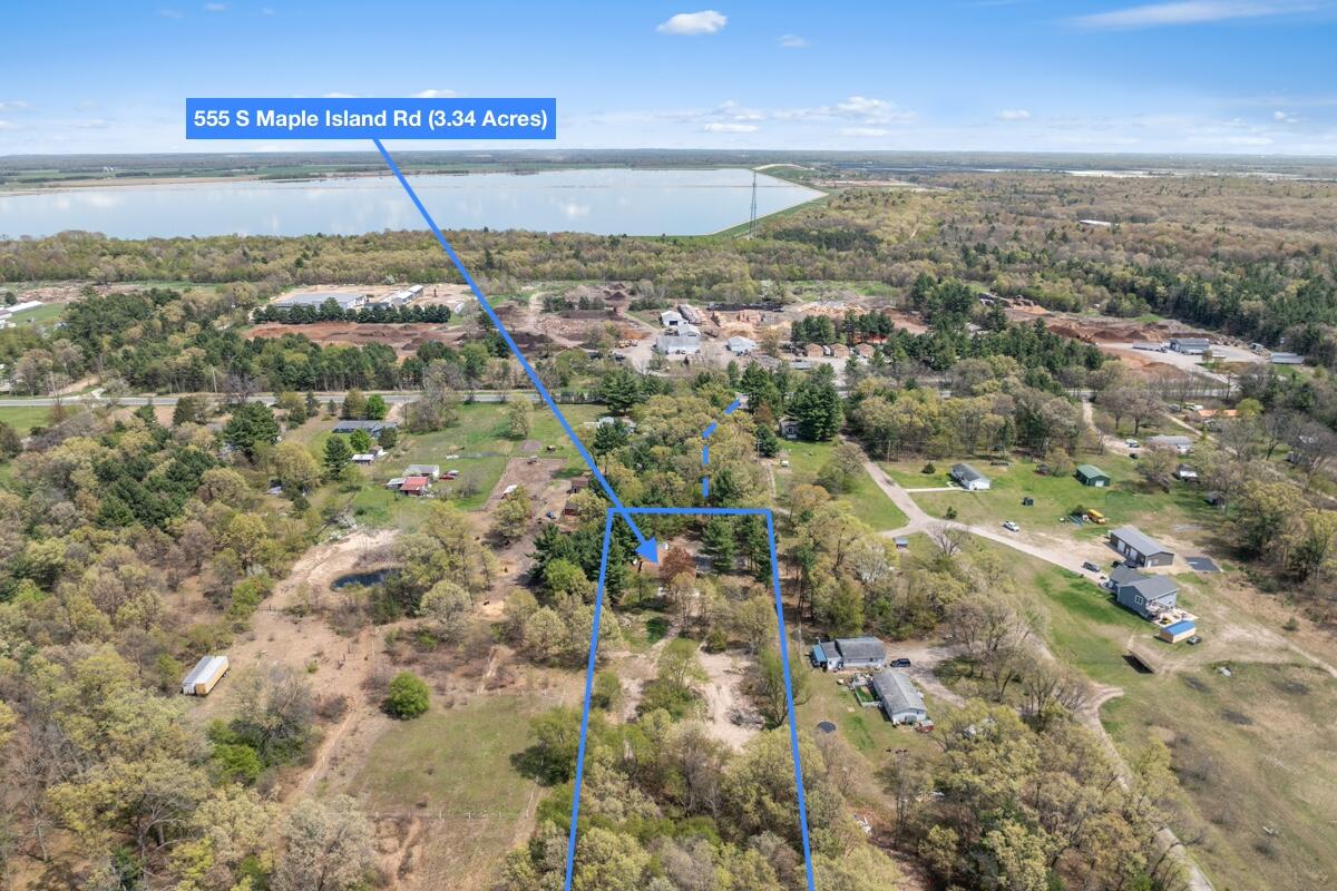 555 South Maple Island Road Muskegon, MI 49442 - Photo 21 of 22 Rough Lines