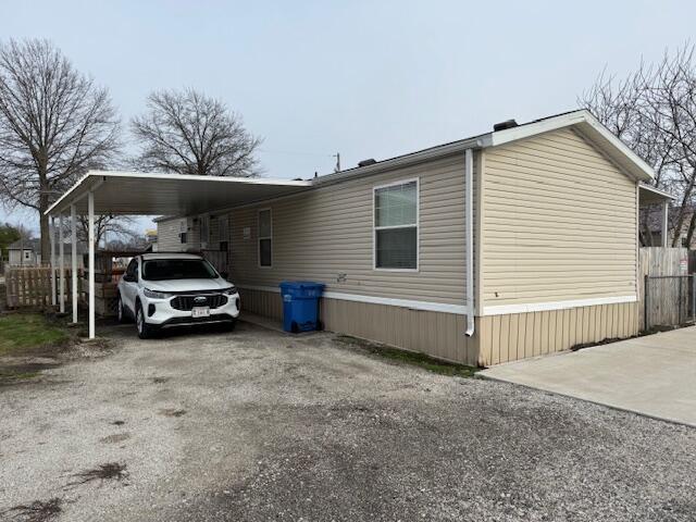 225 Parker Street Bulpitt, IL 62517 - Photo 5 of 12 a view of a car garage