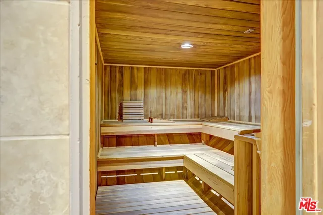 a view of hallway with livingroom