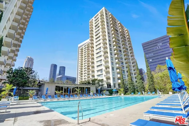 a front view of a building with street view
