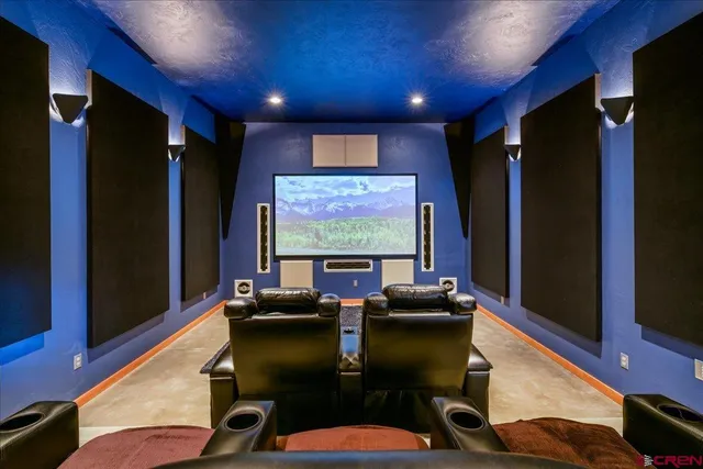 a view of a lake with a mountain in the background