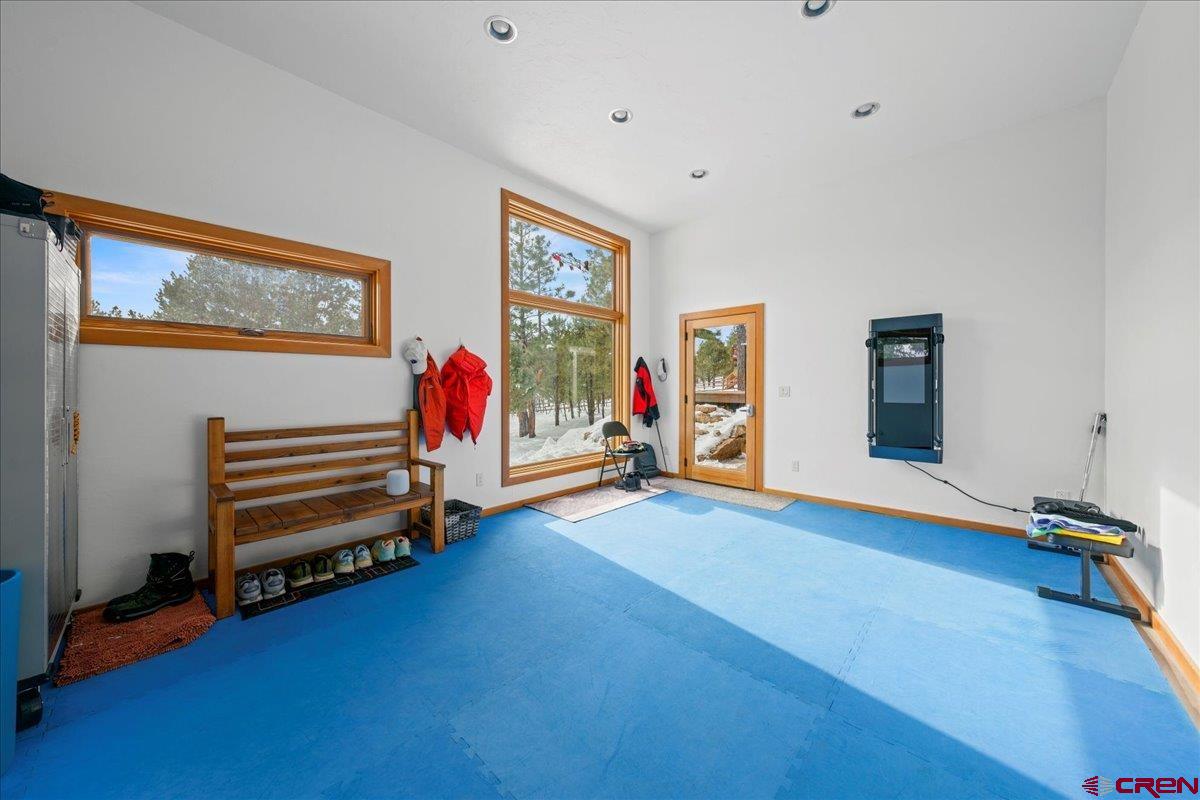 412 South Badger Trail Ridgway, CO 81432 - Photo 34 of 45 a view of game room with gym equipment