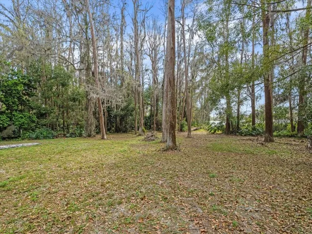a view of outdoor space with trees