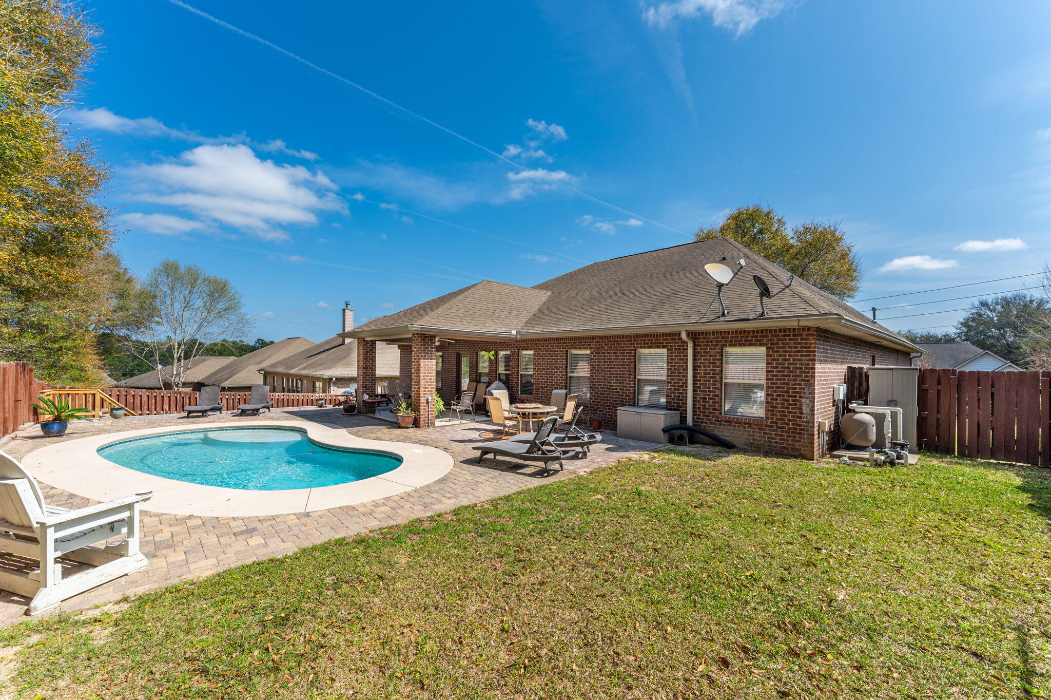 615 Red Fern Road Crestview, FL 32536 - Photo 1 of 33 a front view of a house with garden