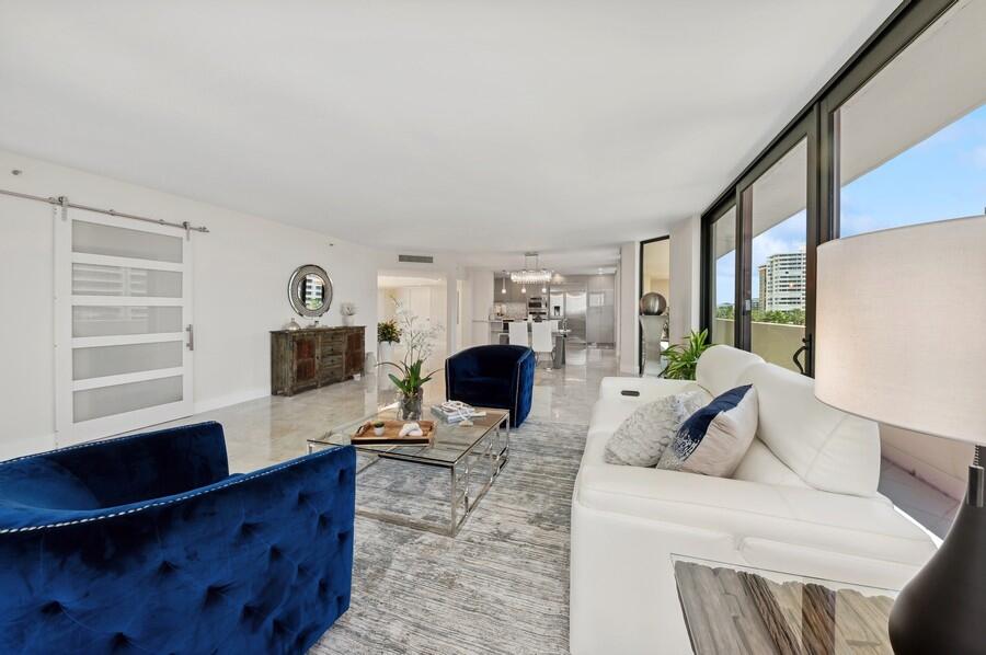 1401 South Ocean Boulevard, Unit 501 Boca Raton, FL 33432 - Photo 14 of 72 Living Room