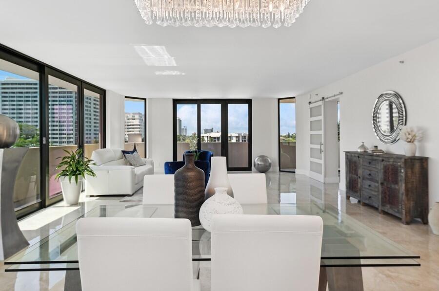 1401 South Ocean Boulevard, Unit 501 Boca Raton, FL 33432 - Photo 19 of 72 Dining Area