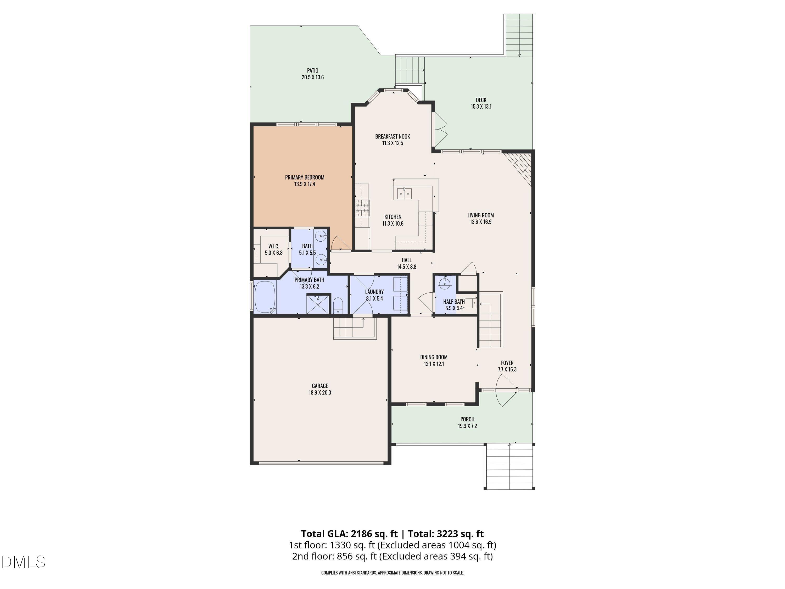 1916 Spanish Bay Court Raleigh, NC 27604 - Photo 62 of 63 1st_floor_1916_spanish_bay_court_raleigh