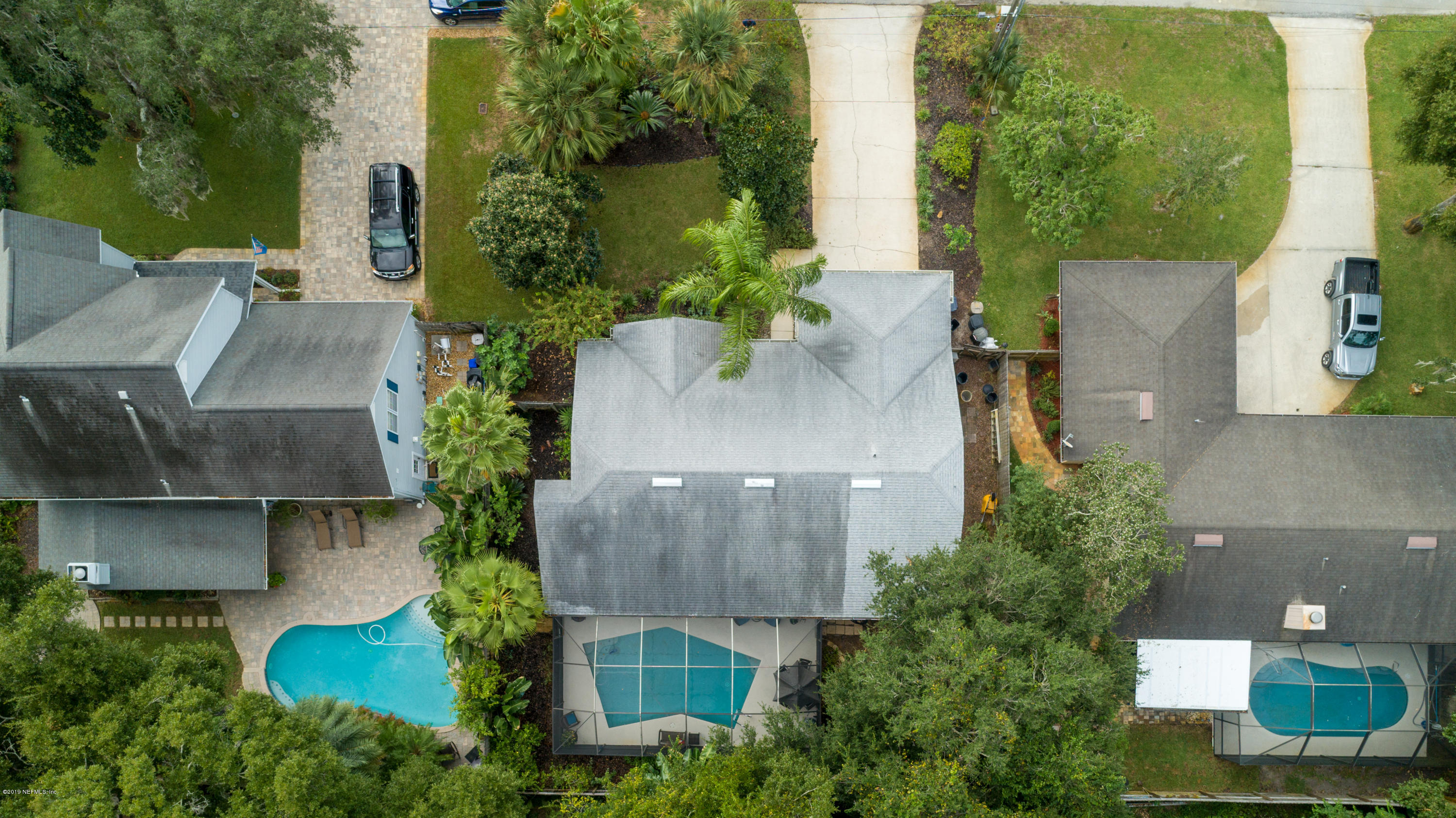 9 Beach Street St. Augustine, FL 32080 - Photo 28 of 28 an aerial view of a house with outdoor space