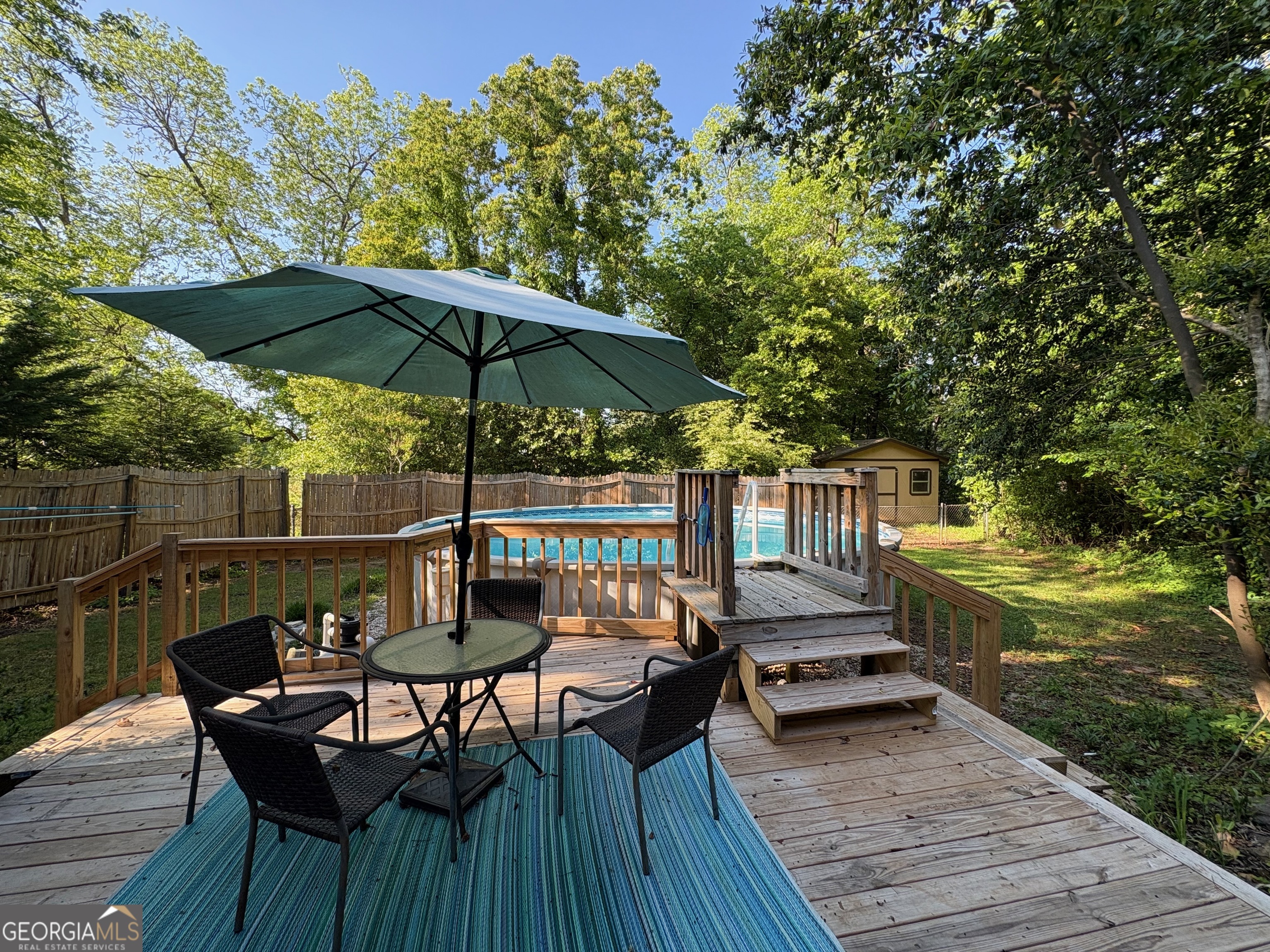 700 Forrest Drive Fort Valley, GA 31030 - Photo 39 of 41 swimming pool view with a seating space