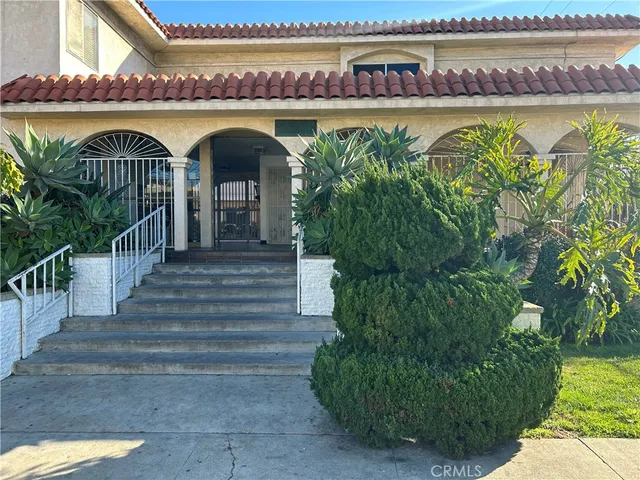 a view of a swimming pool with outdoor space