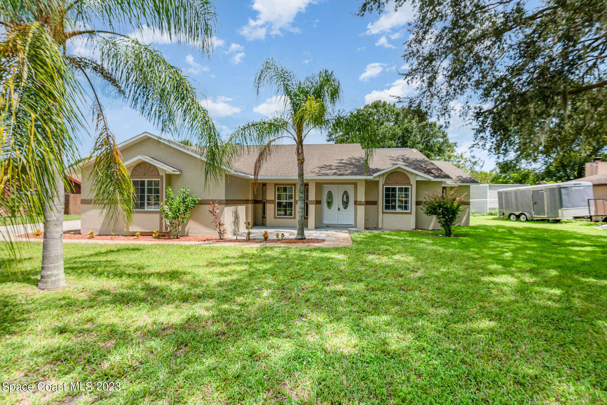 4390 London Town Road Titusville, FL 32796 - Photo 1 of 25 a view of a house with a yard