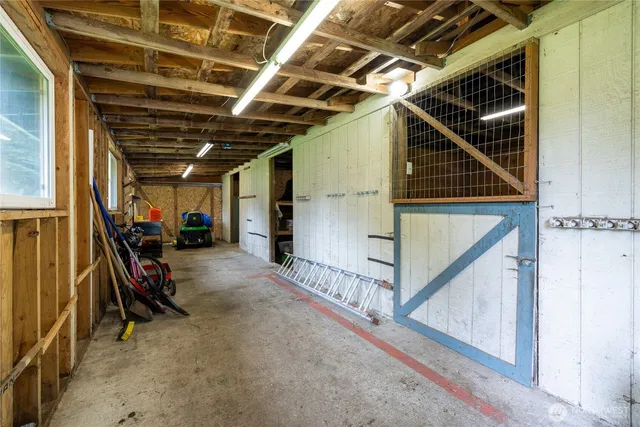 a view of storage and utility room