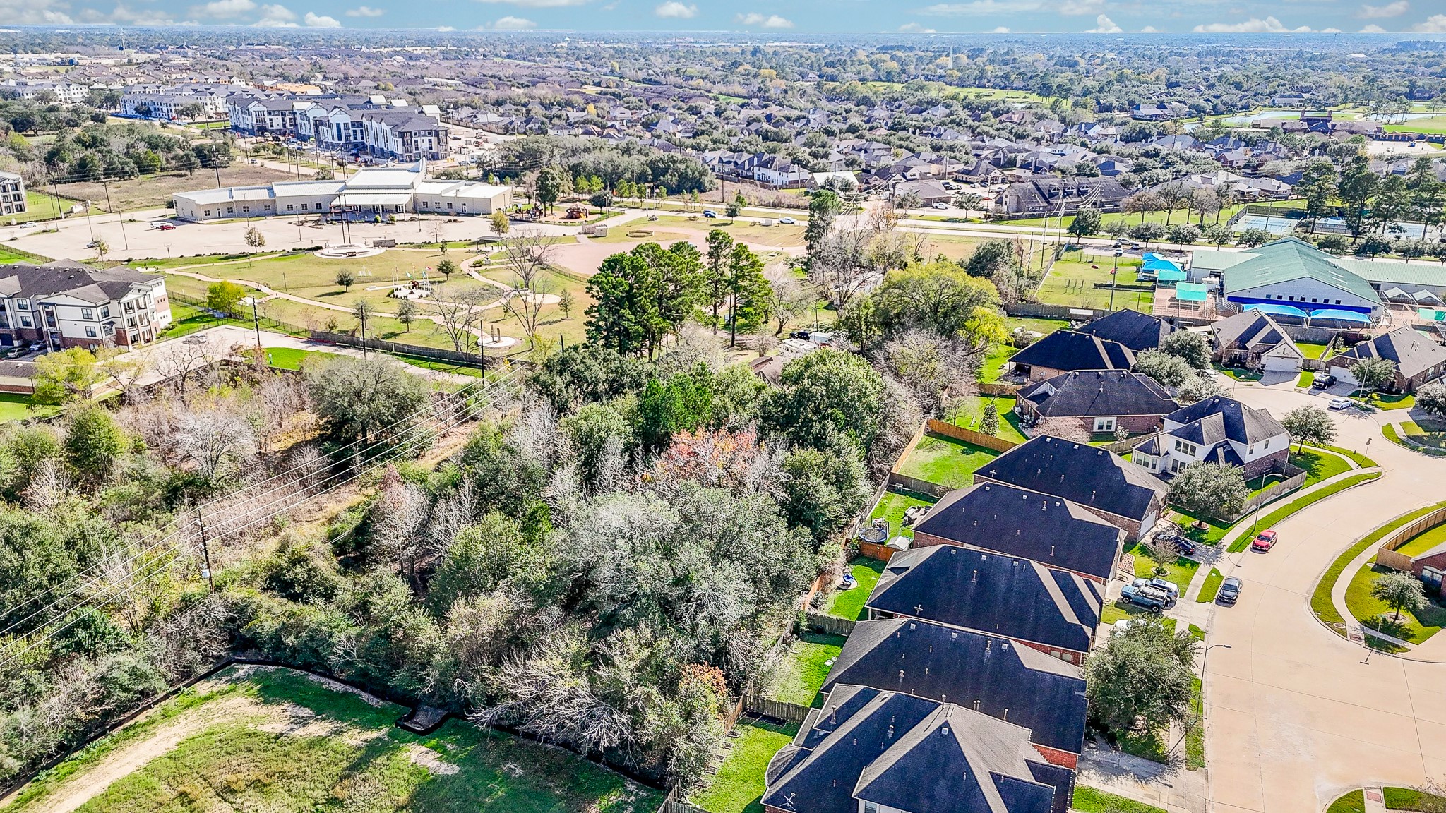 1021-1033 Roesner Road Katy, TX 77494 - Photo 12 of 29 an aerial view of residential houses with outdoor space
