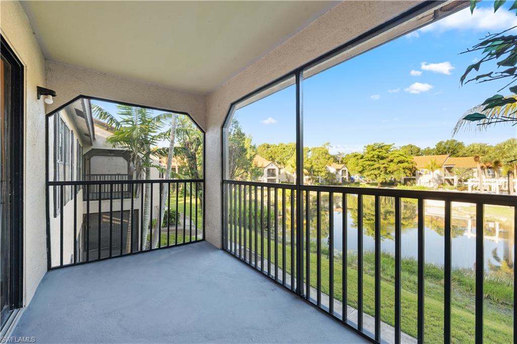 2142 Arbour Walk Circle, Unit 2626 Naples, FL 34109 - Photo 16 of 20 a view of a balcony