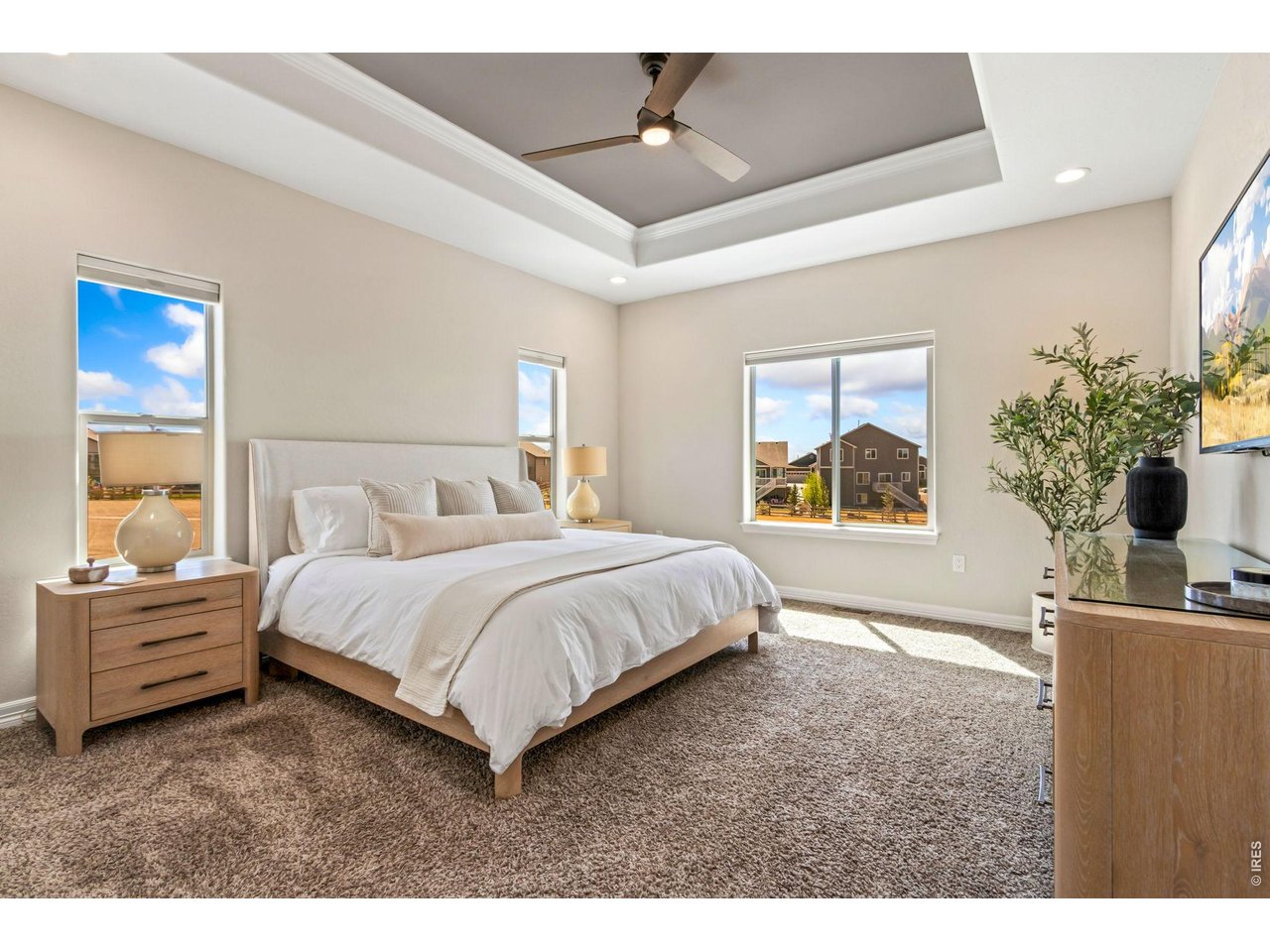 5531 Teeling Court Timnath, CO 80547 - Photo 22 of 48 a bed room with a bed and a window