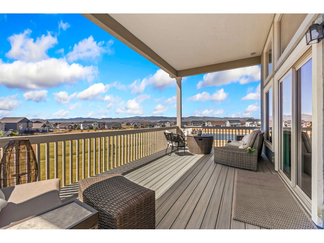 5531 Teeling Court Timnath, CO 80547 - Photo 9 of 48 a view of balcony with couch