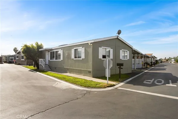 a view of a house with a patio
