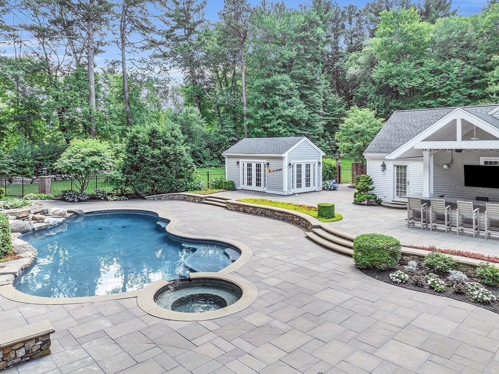 40 Grandview Road Chelmsford, MA 01824 - Photo 39 of 42 a view of a house with backyard and sitting area