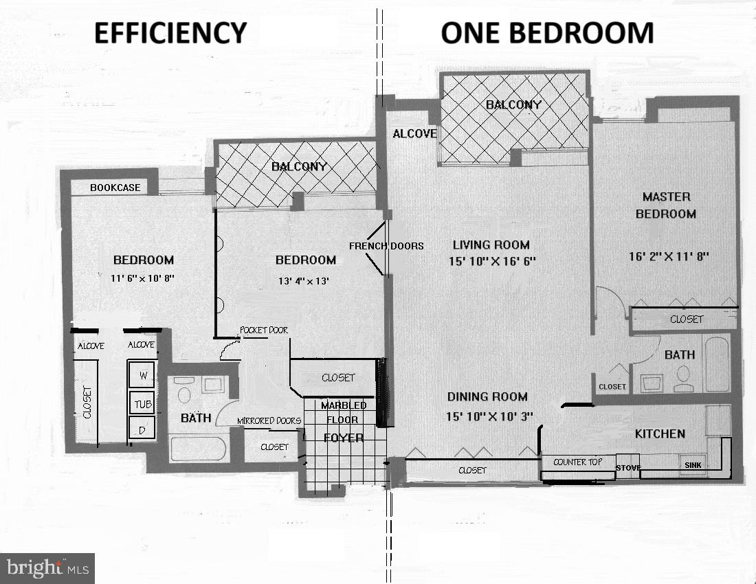 490 M Street Southwest, Unit W705 & 709 Washington, DC 20024 - Photo 2 of 37