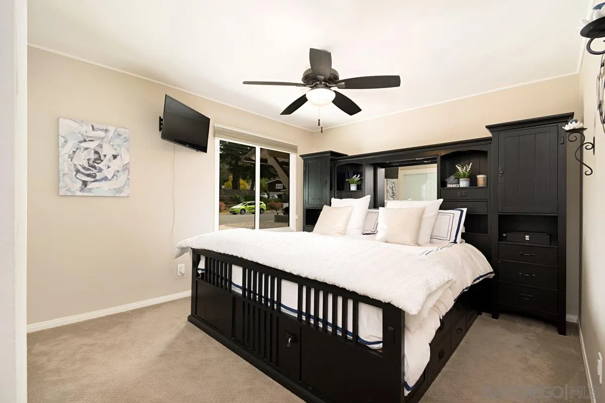 14112 Frame Road Poway, CA 92064 - Photo 18 of 30 a bed room with a bed and a window