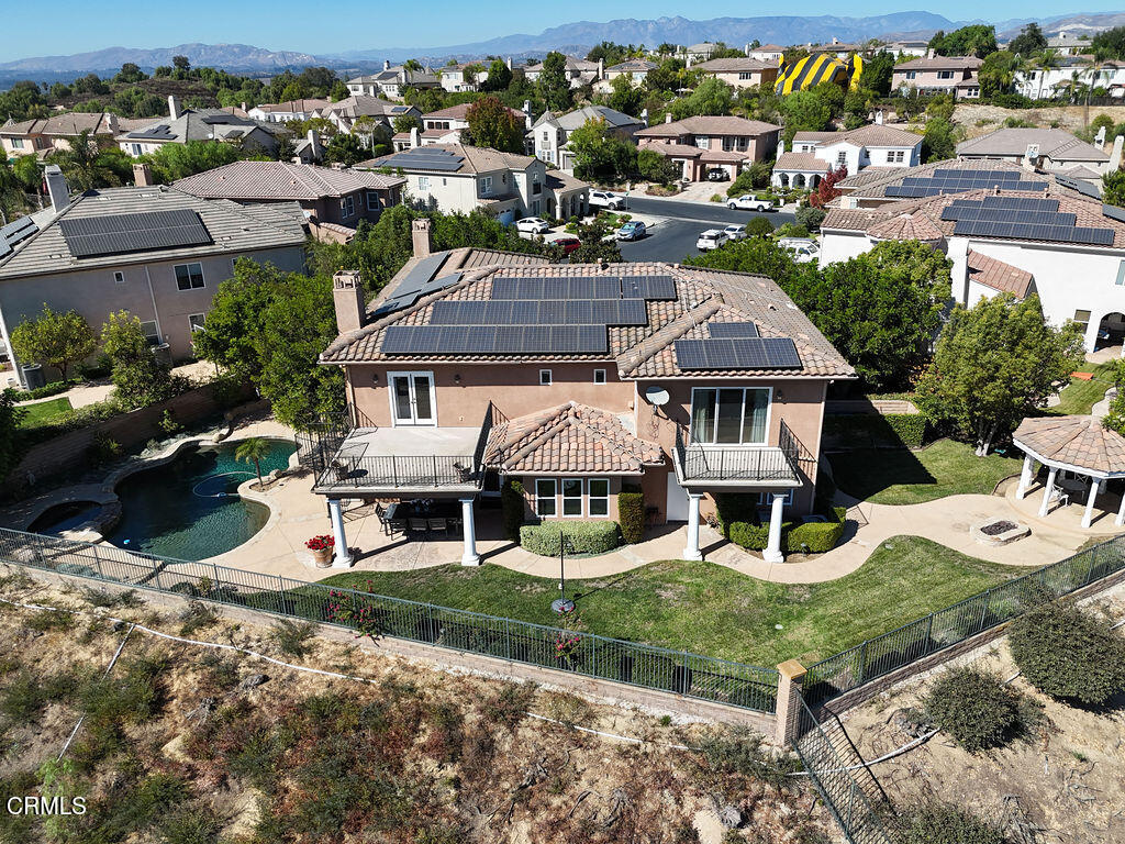14216 Oneida Court Moorpark, CA 93021 - Photo 3 of 75 an aerial view of a house with garden