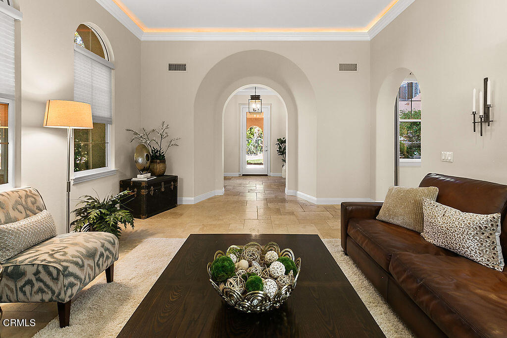 14216 Oneida Court Moorpark, CA 93021 - Photo 9 of 75 a living room with furniture and a large window