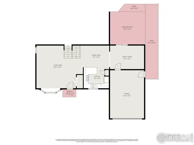 a picture of a bench in front of a door