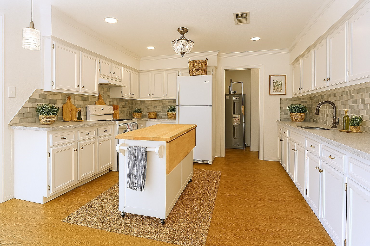 36 Corkwood Trinity, TX 75862 - Photo 15 of 49 a kitchen with cabinets oven and a sink