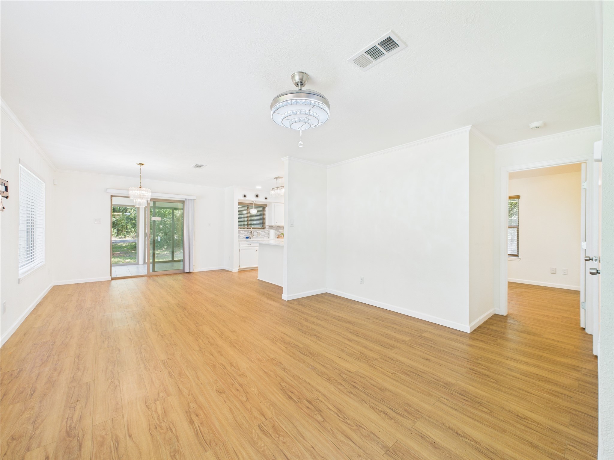 36 Corkwood Trinity, TX 75862 - Photo 28 of 49 a view of empty room with wooden floor