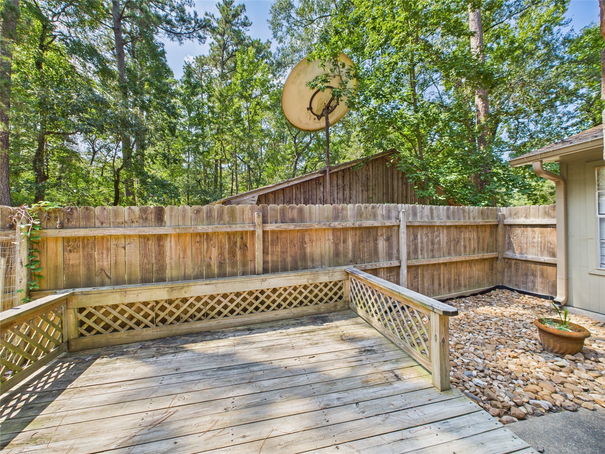 36 Corkwood Trinity, TX 75862 - Photo 5 of 49 New wooded deck for barbecuing.