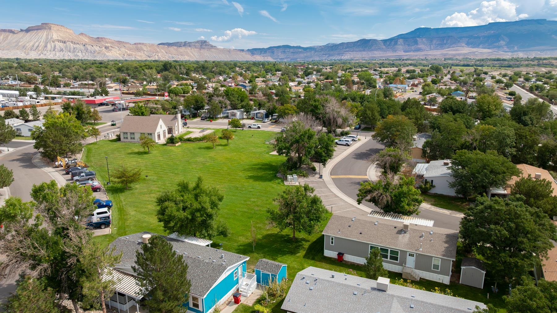 435 32 Road, Unit 601 Clifton, CO 81520 - Photo 35 of 38 an aerial view of residential houses with outdoor space and street view